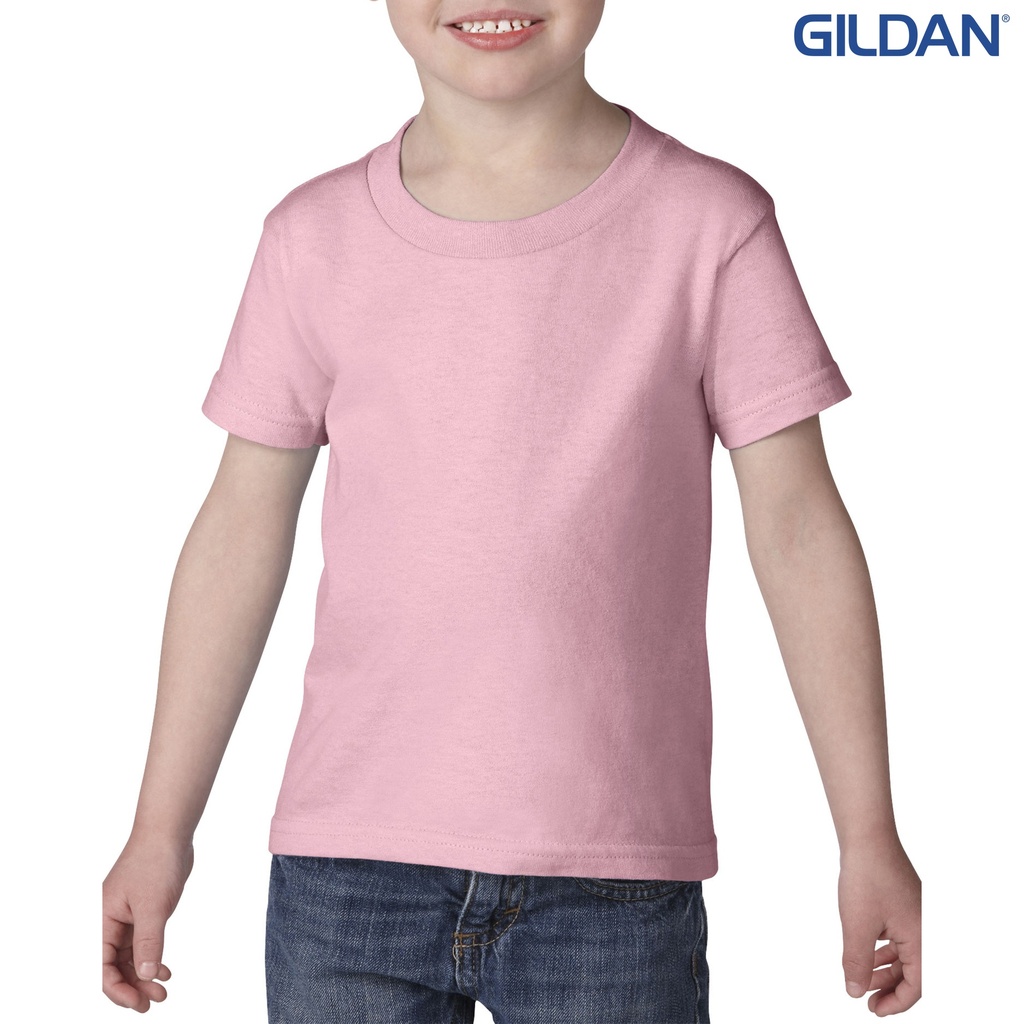 5100P Gildan Heavy Cotton Toddler T-Shirt (Light Pink, 2T)