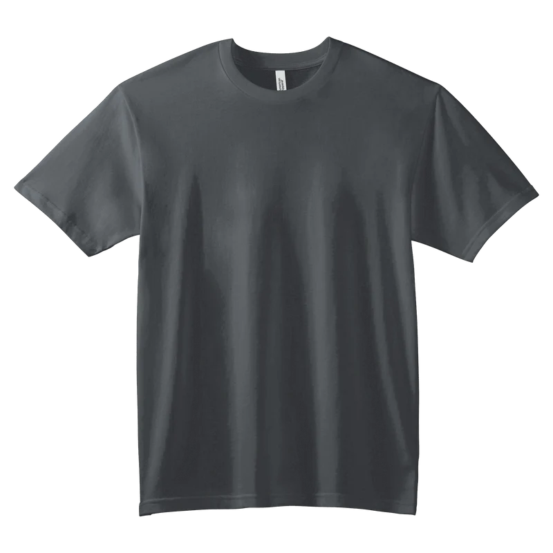 5389 American Apparel Sueded Unisex Short Sleeve T-shirt (Sueded Asphalt, 2X)