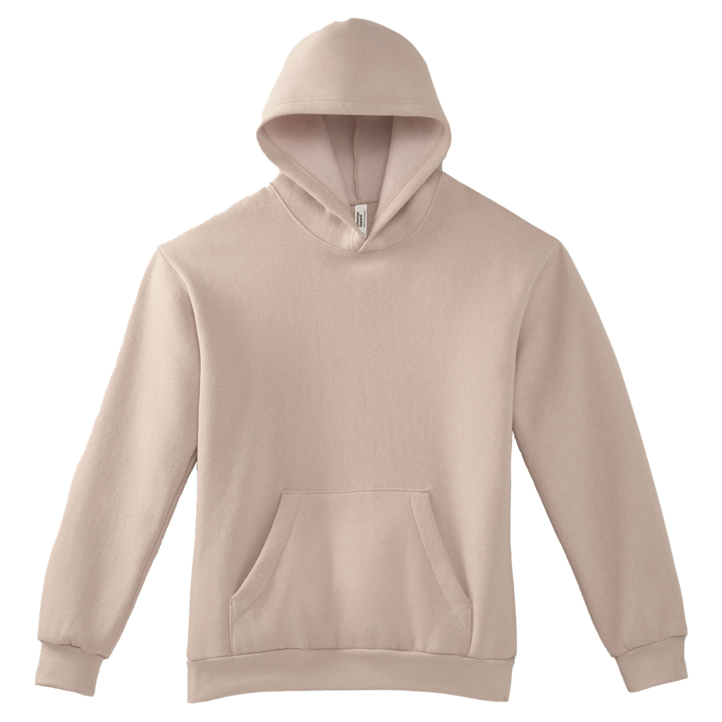 RF498 American Apparel Reflex Fleece Unisex Hooded Sweatshirt (Blush, 2X)