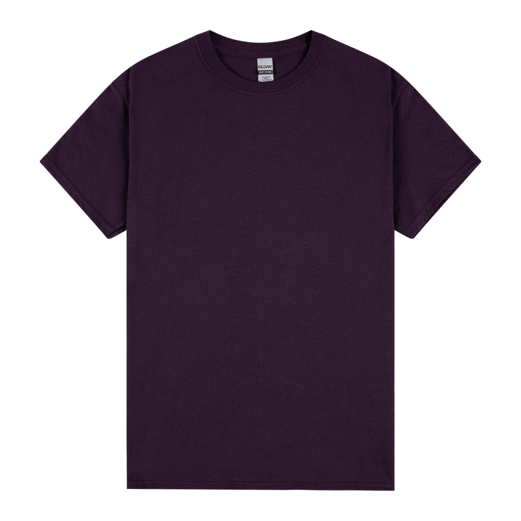 5000 Gildan Heavy Cotton Adult T-Shirt (Blackberry, 5XL)
