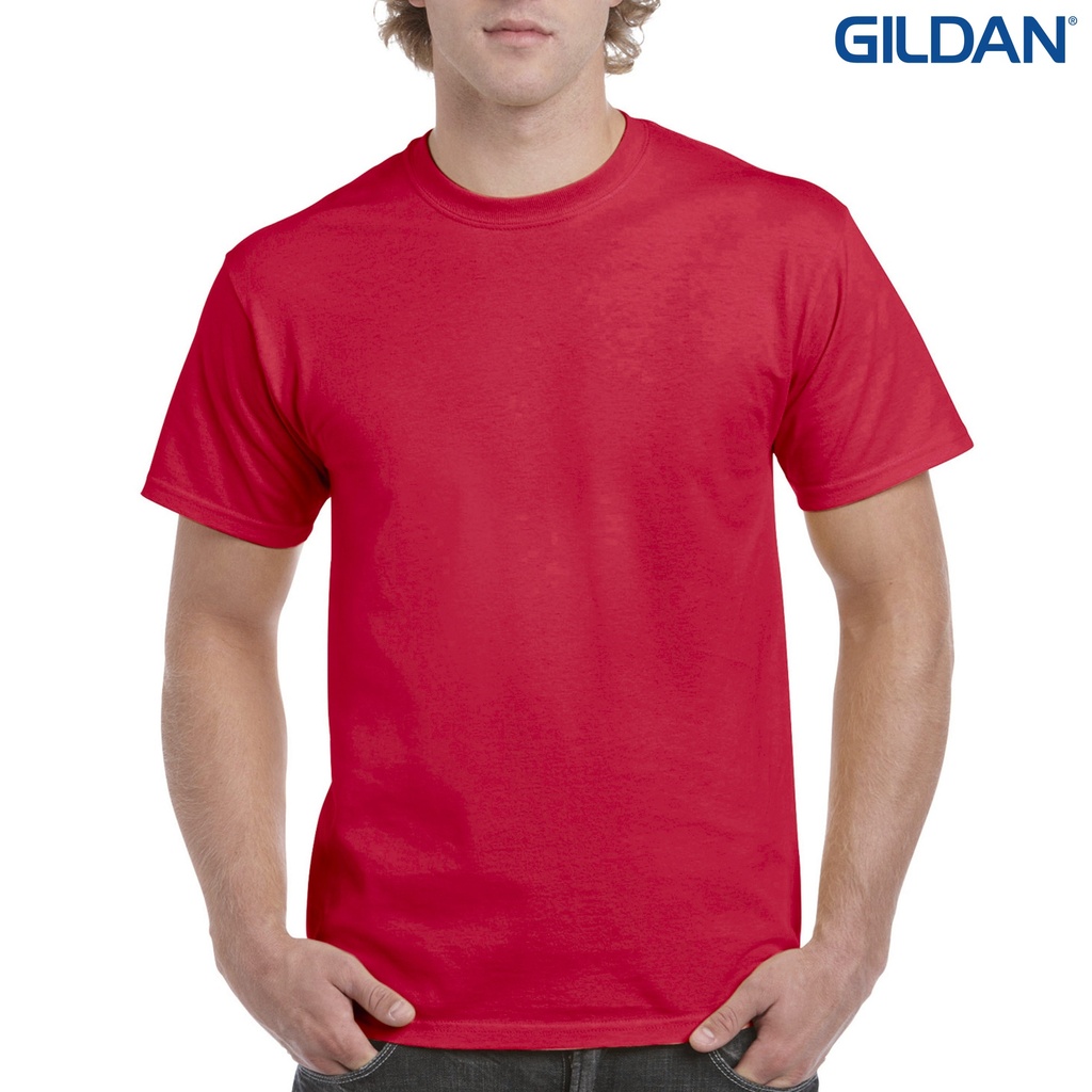 H000 Gildan Hammer Adult T-Shirt (Red, 5XL)