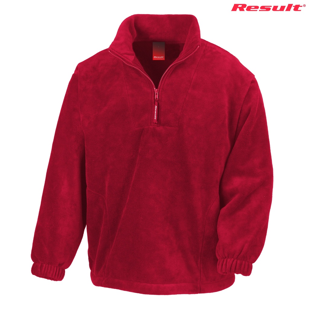 R033X Result Adult Polartherm Qtr. Zip Top (Red, XS)