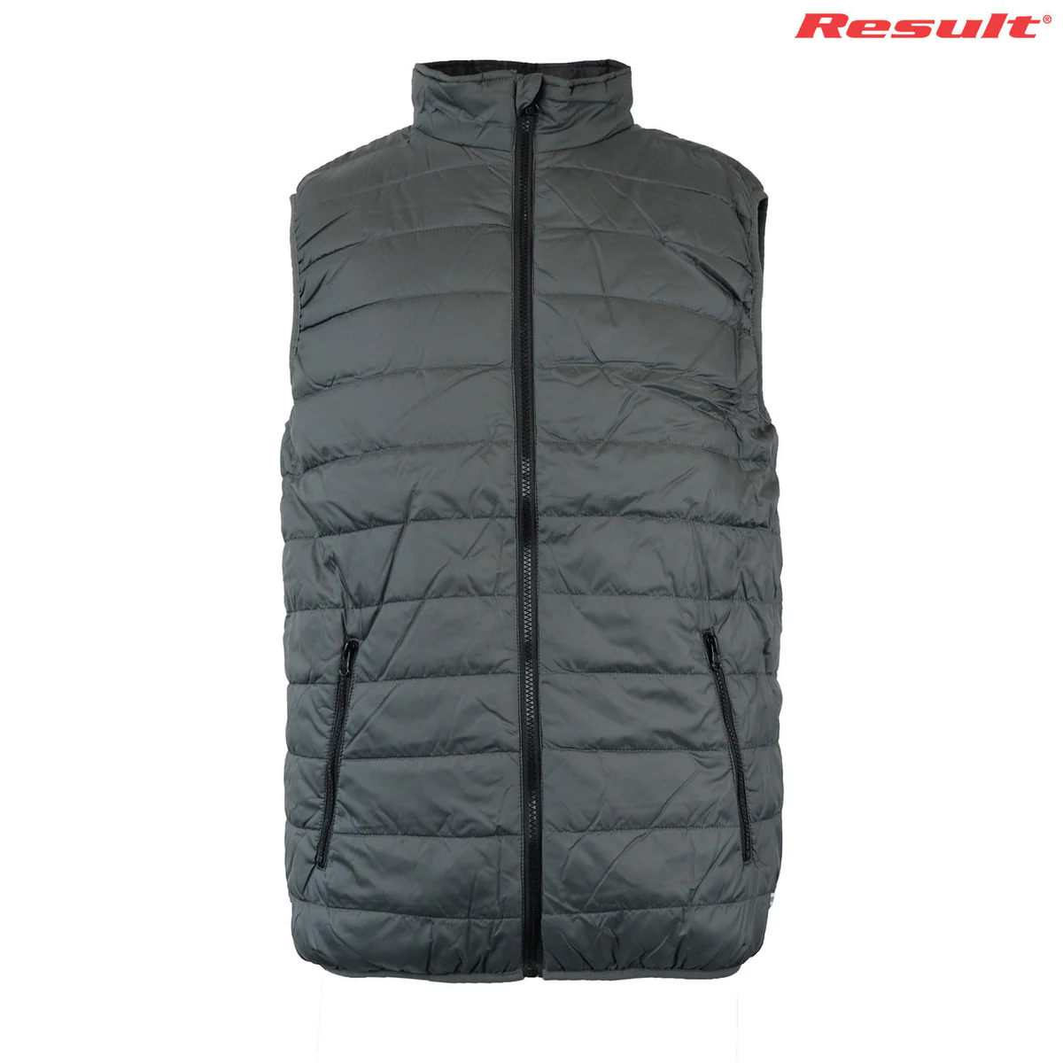 R234X Result Adults Soft Padded Vest (Frost Grey, XS)