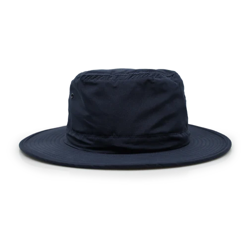 S6058 Headwear24 Mircofibre Safari Wide Brim Hat (Dark Navy, 55CM)