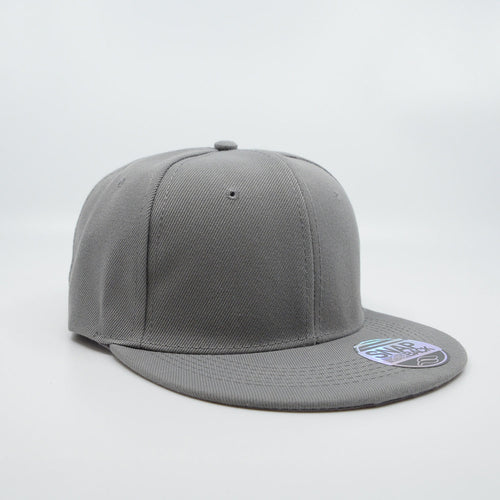 S12607 Headwear24 Snap Back Original (Heather Grey)