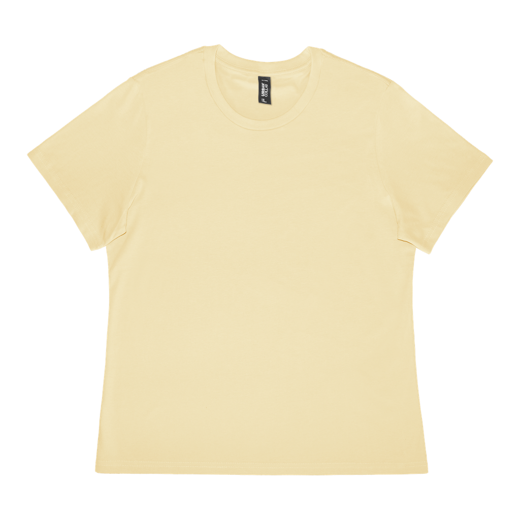 UCT180L Urban Collab Set Ladies Tee (Camel, LXS)